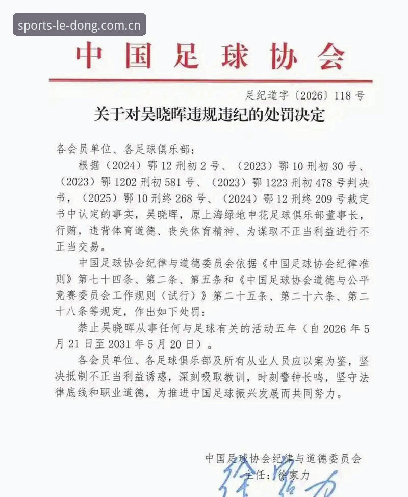 中国足协第三批禁足名单详解——65人受罚背后的行业反思